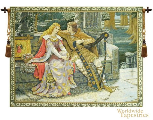 Tristan and Isolde - Leighton Tapestry